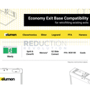 Elumen Manly Exit Light