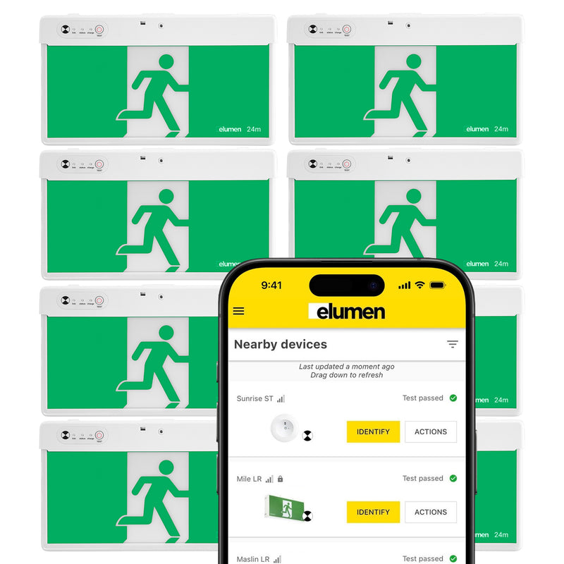 Wholesale Pack of Smart Exit Lights