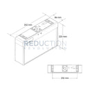 Exit Light Dimensions