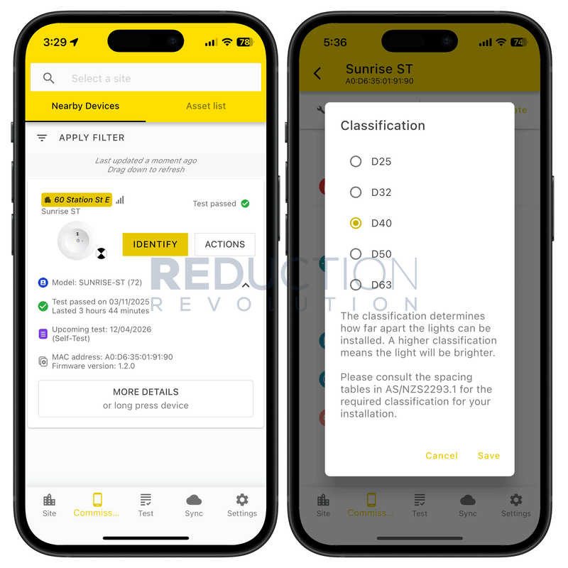 Elumen App Spitfire Lights