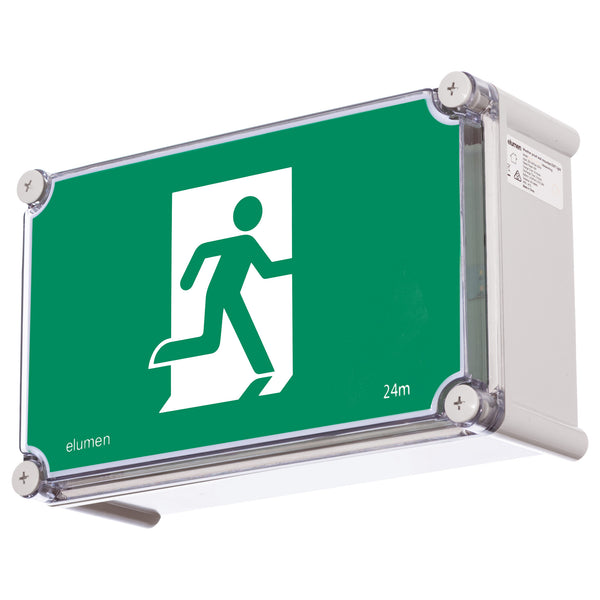 Weatherproof Exit Light LED