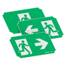 Included IP65 Exit Sign Decals