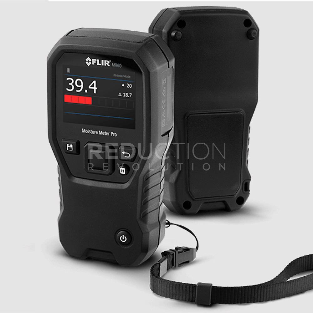 FLIR MR60 Moisture Meter Pro Pin Pinless Measurement Flir mr60 moisture meter pro pin pinless measurement