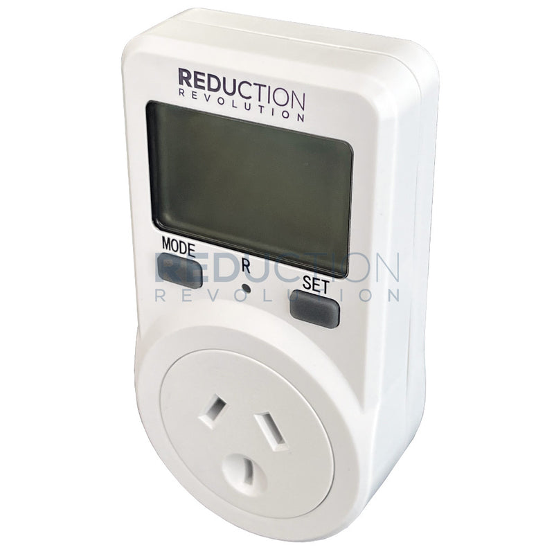 Plug In Meters Plug-in Power Meter - Measure Volts, Watts, kWh & Cost