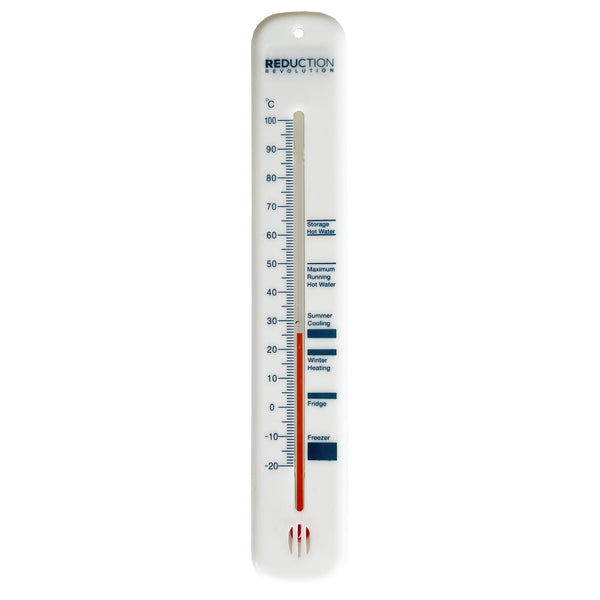 Thermometer With Magnet & Energy Saving Guide