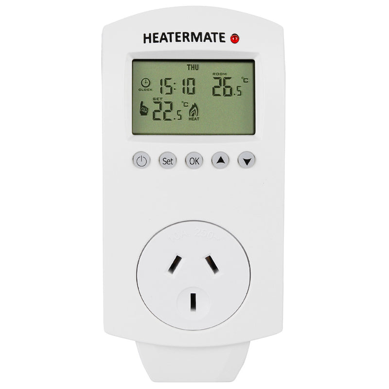 HeaterMate Plug-in Thermostat with Timer