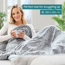 Beurer Nordic Heated Throw - Charcoal