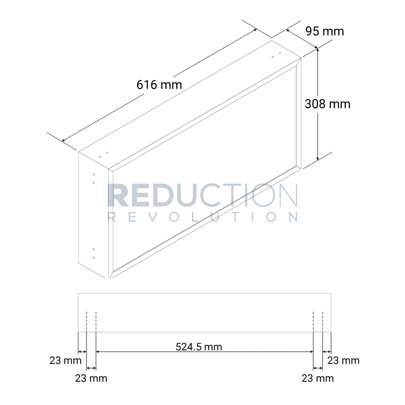 Elumen Jumbo Exit Light