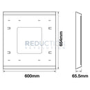 Surface Mount Frame - 600 x 600mm