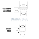 2 Pack of Tap Aerator Inserts
