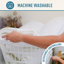 Machine Washable Electric Blanket With Detachable Controllers