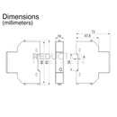 MATelec NMI Approved Sub Meter - Single Phase, 100A