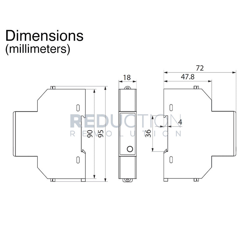 MATelec NMI Approved Sub Meter - Single Phase, 100A