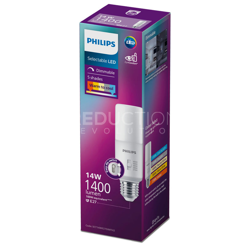 Philips 5-Colour LED Stick Bulb