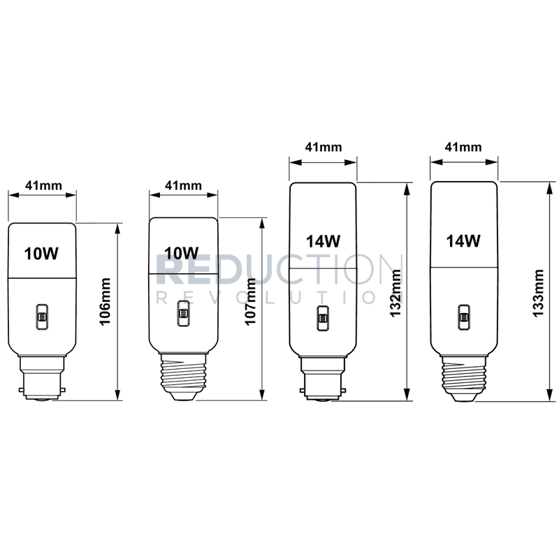 Philips 5-Colour LED Stick Bulb