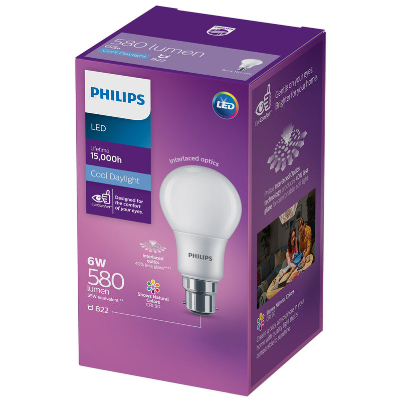 Philips LED Bulb B22 Bayonet Cap