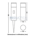 Philips Hue Calla Bollard Light 24V