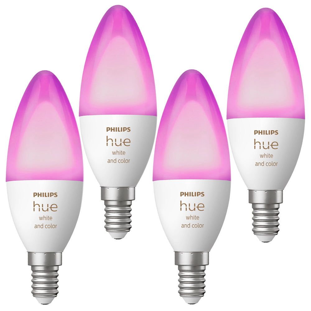 Philips Hue White Color Ambiance B39 E14 Smart Bulb White