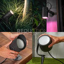 Hue Lily Wall, Ground or Garden Spike Mounting Options