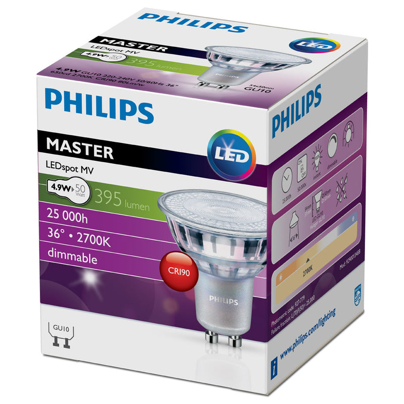 Led Bulbs Company Philips Master GU10 5W LED Light