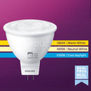 Philips Tri Colour MR16 LED