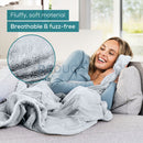 Beurer Nordic Heated Throw - Charcoal