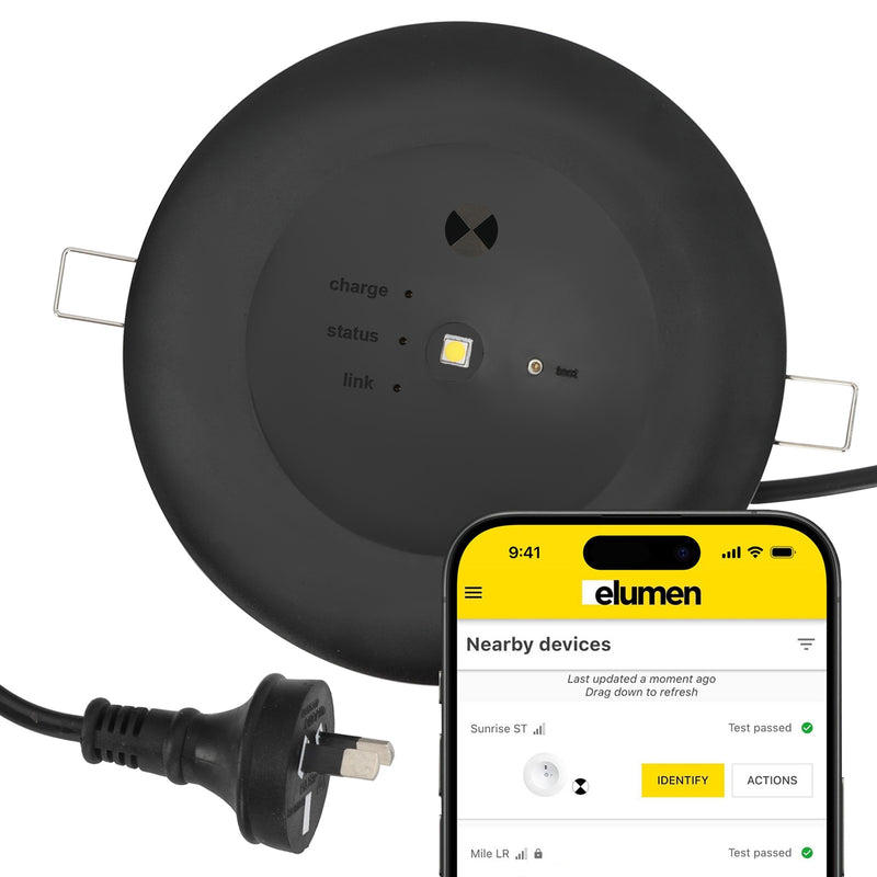 Self-Testing Black Spitfire Light & App