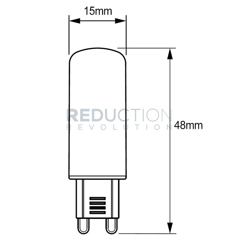 Philips 2W 25W G9 LED MV Capsule Light Bulb