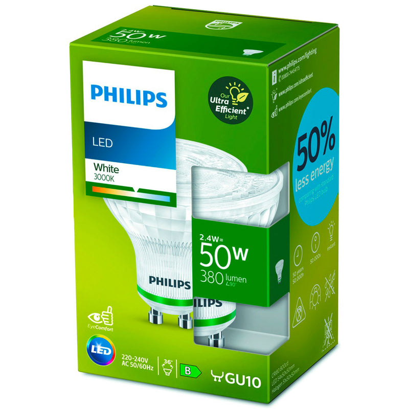 Philips Ultra LED GU10 2.4W (50W)