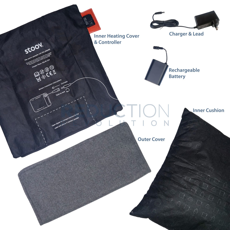 Rechargeable Heated Cushion by Stoov