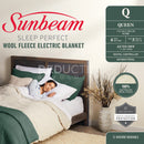 Sunbeam Wool Electric Blanket - Queen