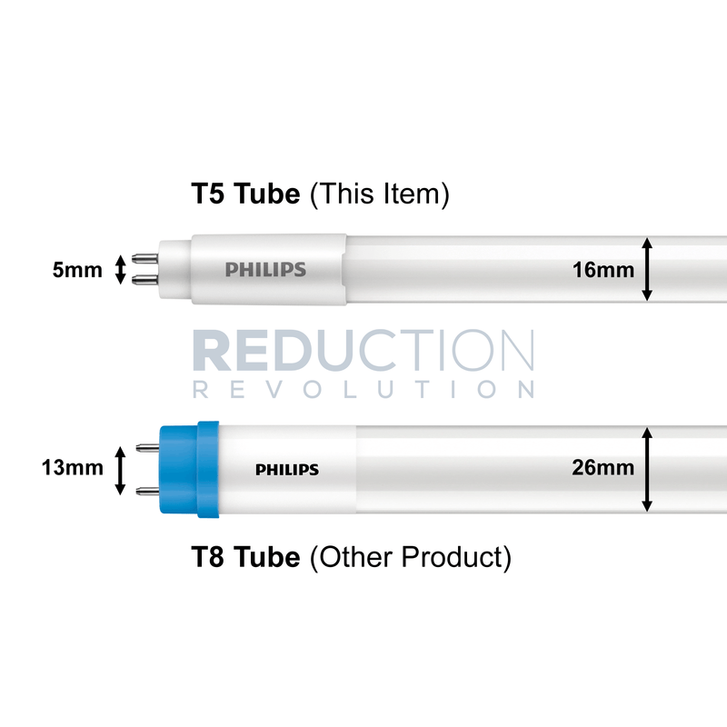 T5 Tube vs T8 Tube Dimensions