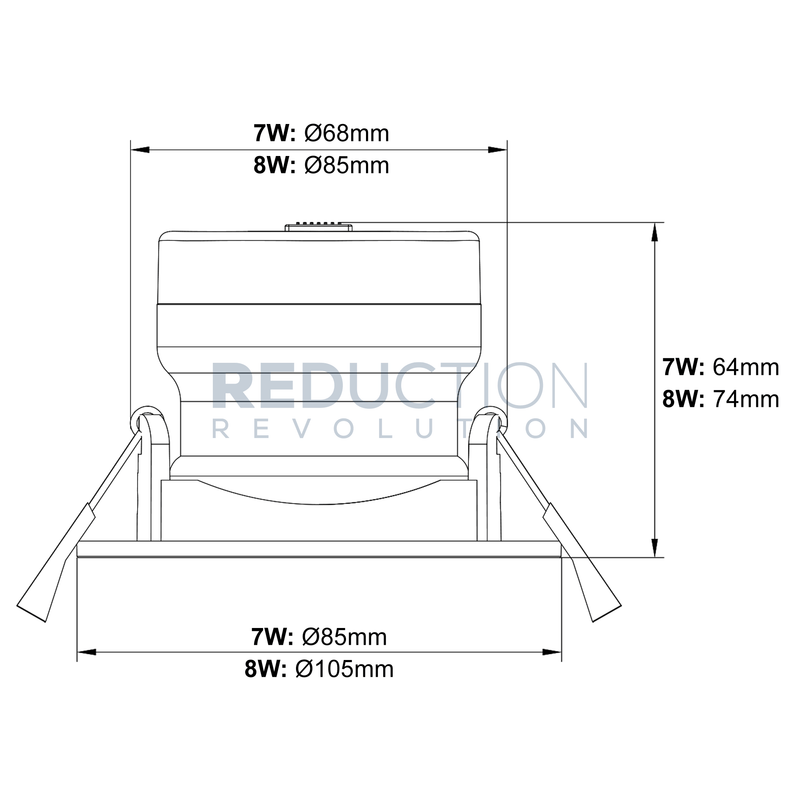 Gimbal LED Downlight