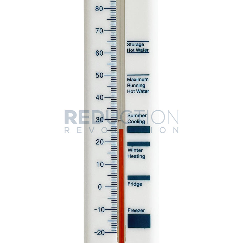 Thermometer With Magnet & Energy Saving Guide