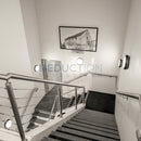 Deco Black LED Light With Sensor