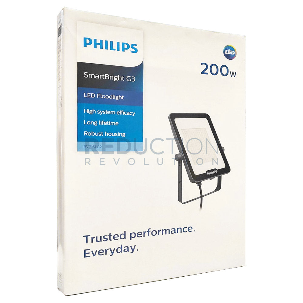 Philips 200W LED Flood Light - Maximum Brightness