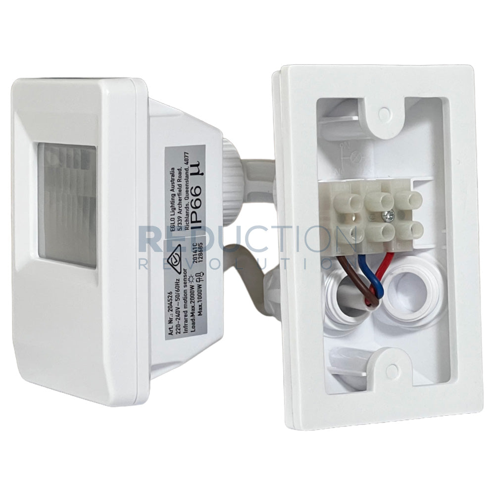 Outdoor Motion Sensor - PIR, IP66 Rated by EGLO