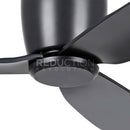 EGLO Seacliff Black Ceiling Fan (no light)
