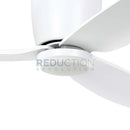 EGLO Seacliff White Ceiling Fan With Light