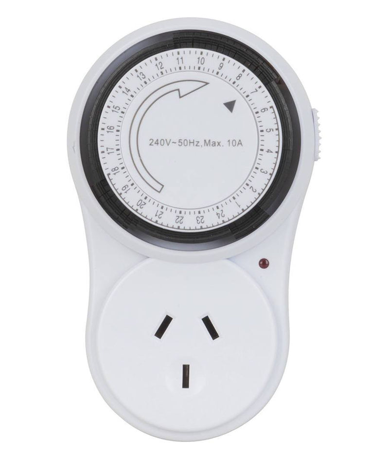 24 Hour Plug-In Mains Timer Switch