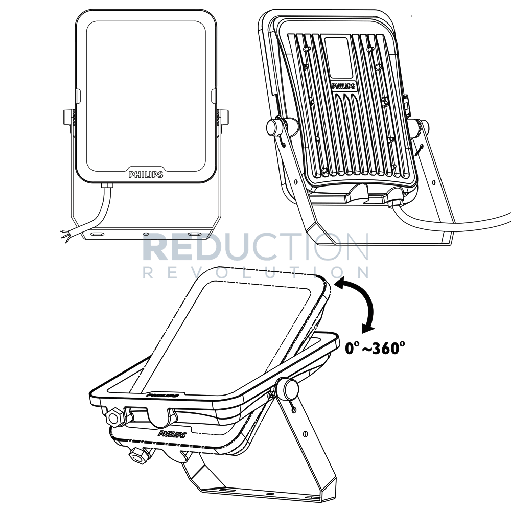 Philips LED Flood Light 200W