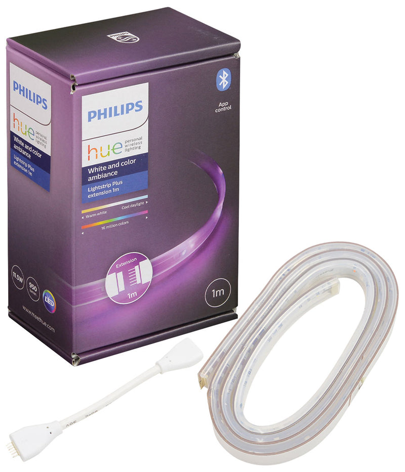 Philips Hue 1m Lightstrip Plus Extension - White & Colour