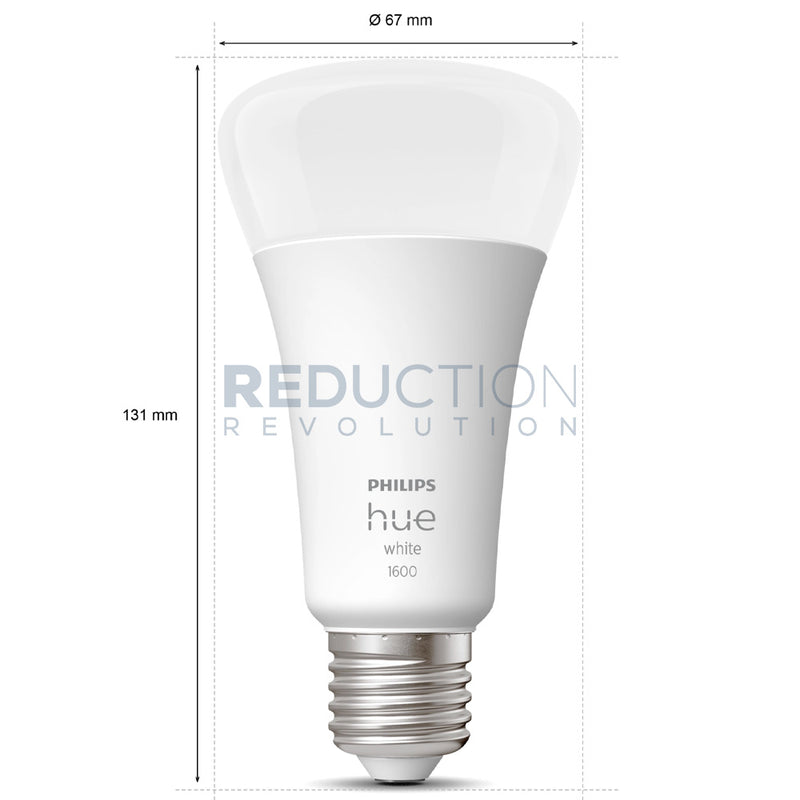 Philips Hue Bulb E27 15.5W - White