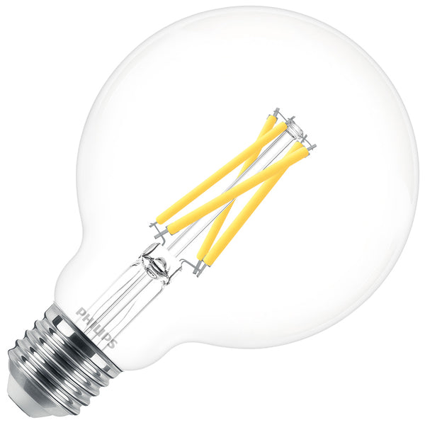 Philips LED Filament G95 Bulb E27 6W Dimmable