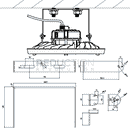Philips SmartBright LED High Bay Bracket