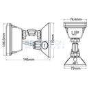 Outdoor Motion Sensor Dimensions