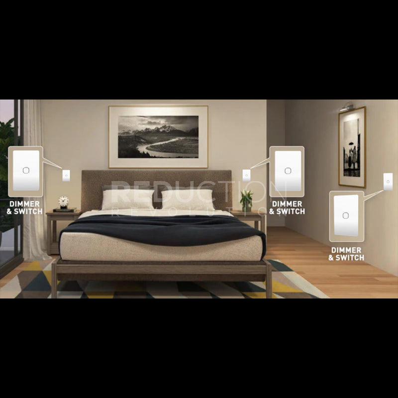 Diginet Push Button LED Dimmer & On / Off Switch MMDM/PB