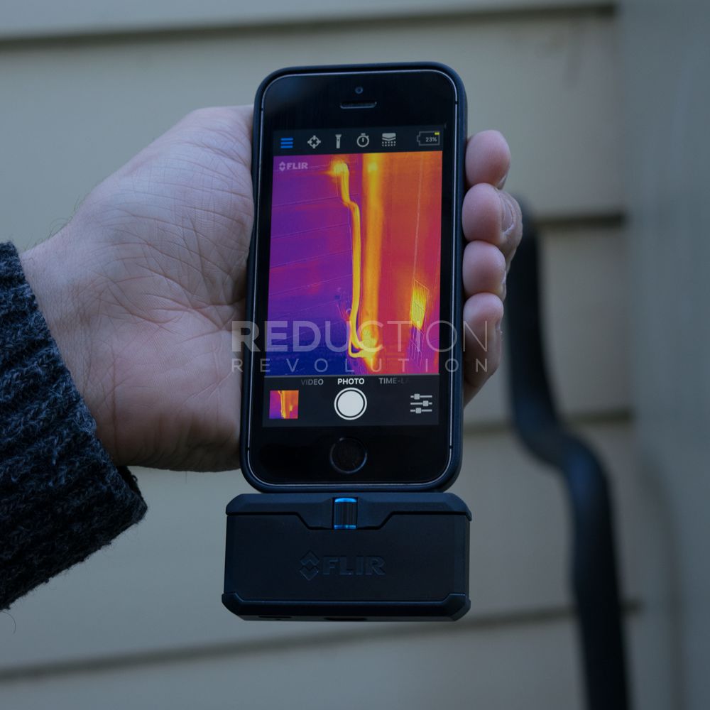 flir thermal imaging camera flir one pro for ios FLIR ONE Pro iOS iPhone Thermal Camera