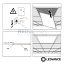 Ledvance Tri Colour LED Panel 20W - 600 x 300mm