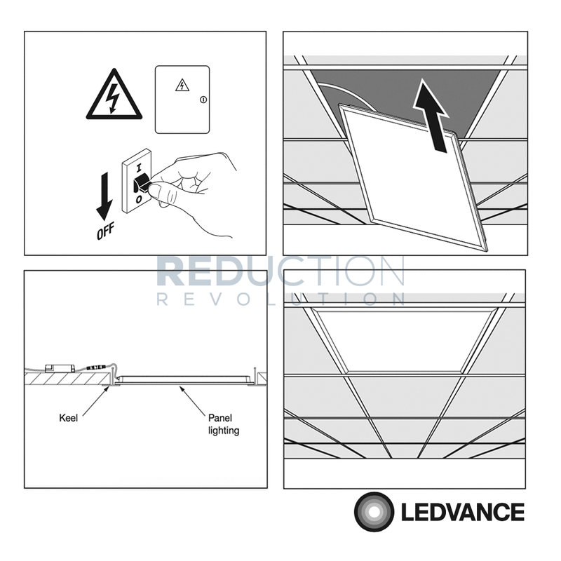 Installing led panel lights 2025